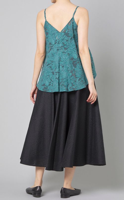 カットジャガードキャミソール