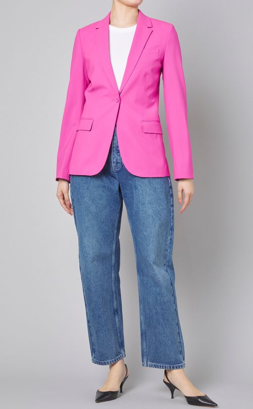 トレーサブルウールシングルジャケット