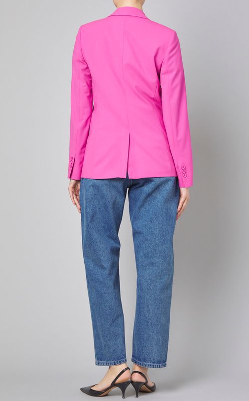 トレーサブルウールシングルジャケット