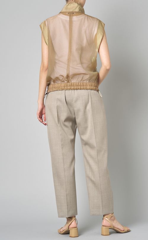 オーガンジーシアーベスト