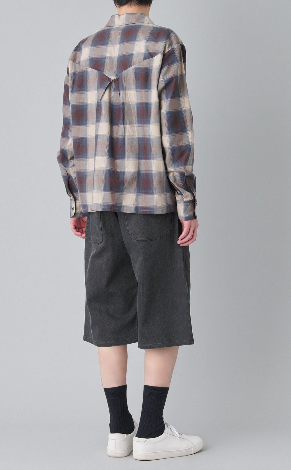 フェードピケロングショートパンツ