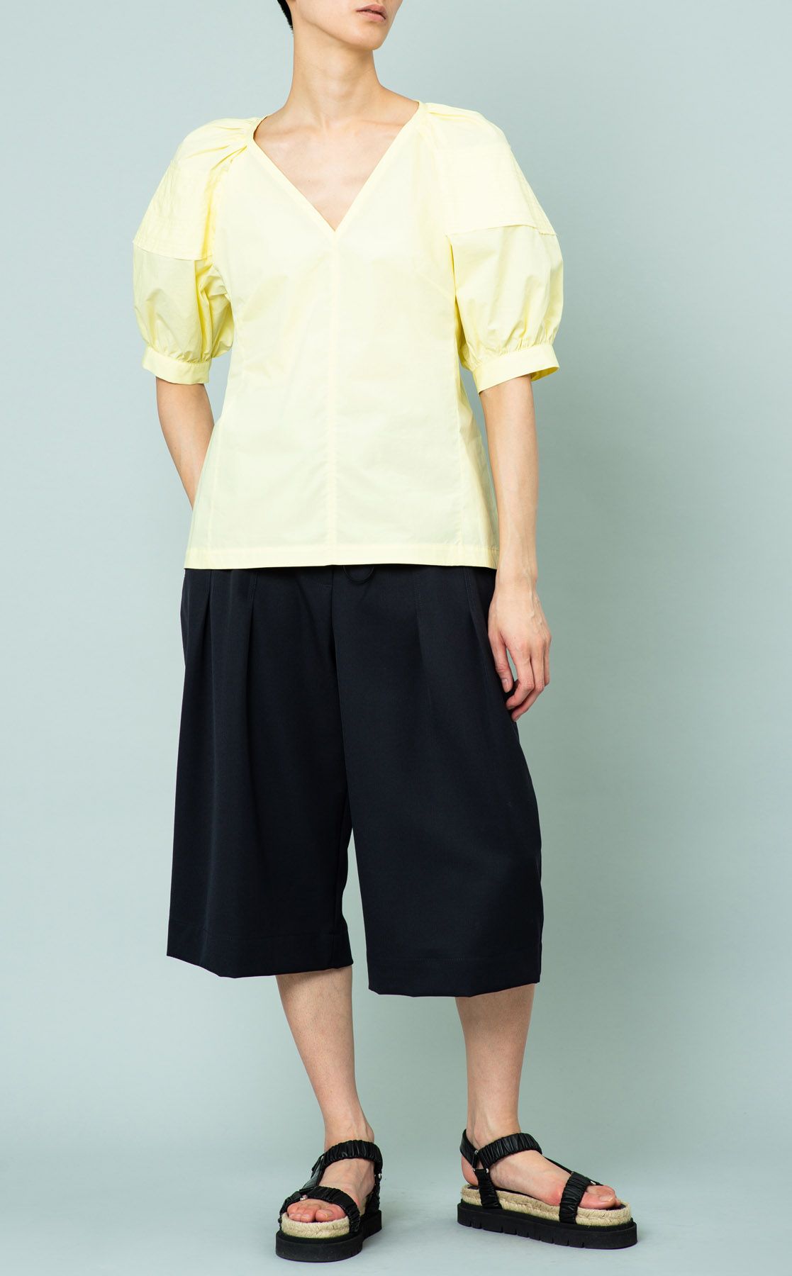 『希少』フィリップリム　ショートスリーブ　Vネック　トップ　ブラウス 3.1 Phillip Lim ショートスリーブ Vネックトップ