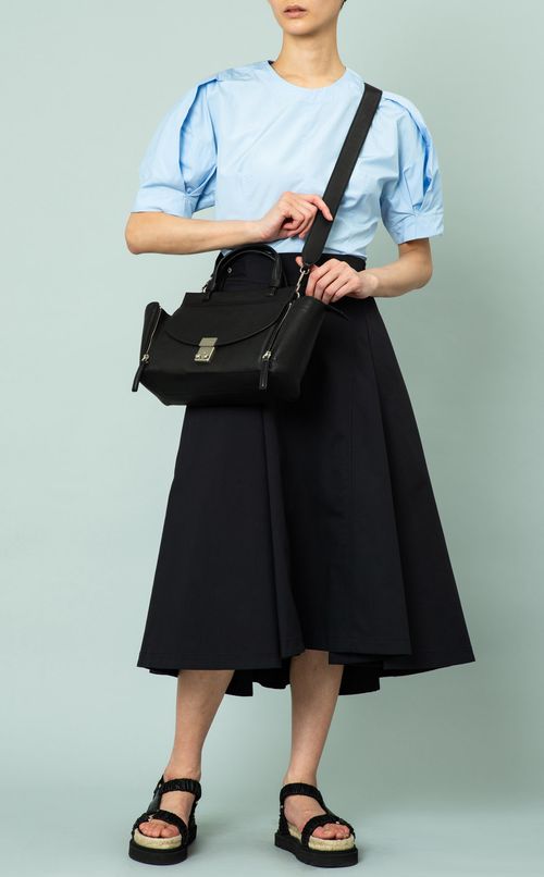 ラグランスリーブプルオーバーブラウス