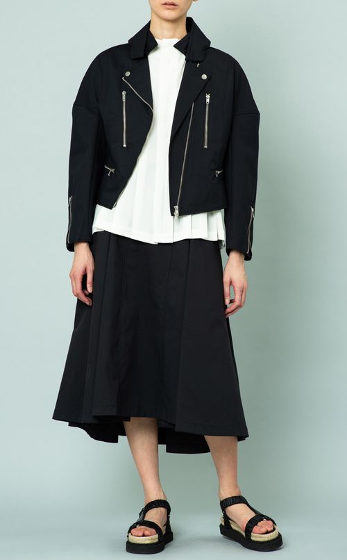 ダブルカラーライダースジャケット