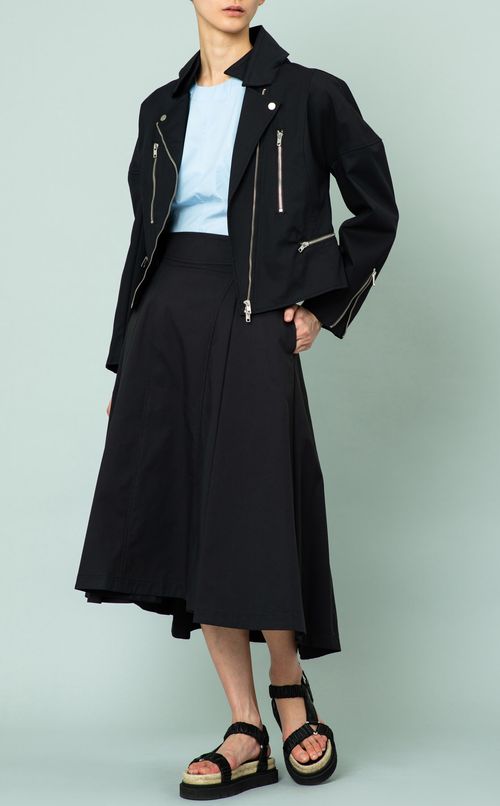 ダブルカラーライダースジャケット