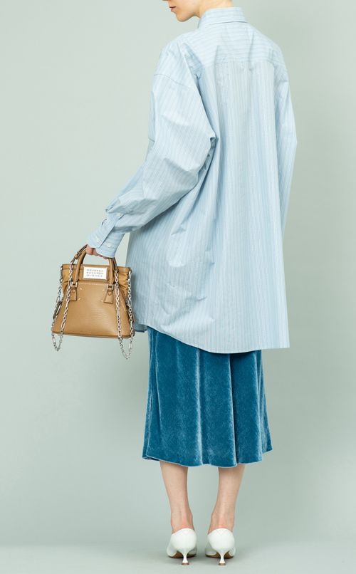 ベロアミディスカート