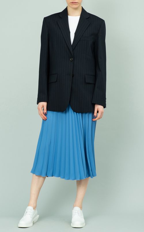 ピンストライプテーラードジャケット