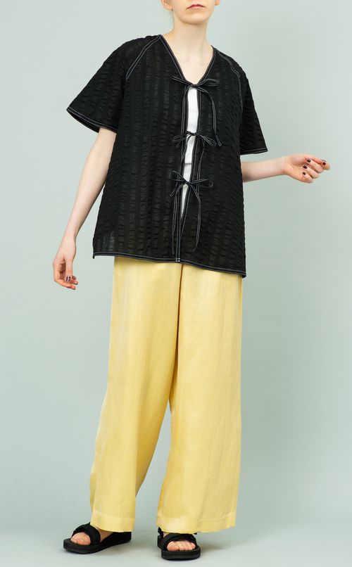 コットンシフォンブラウス