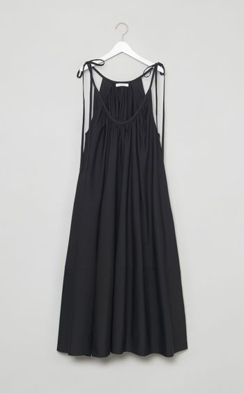 コットンギャザーマキシワンピース