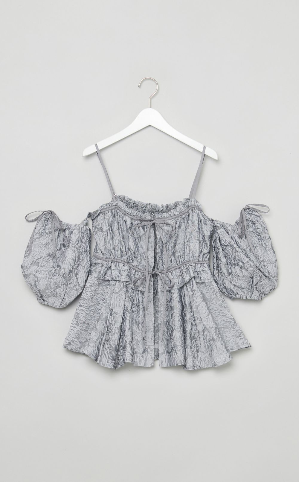 ジャガードマルチウェイブラウス