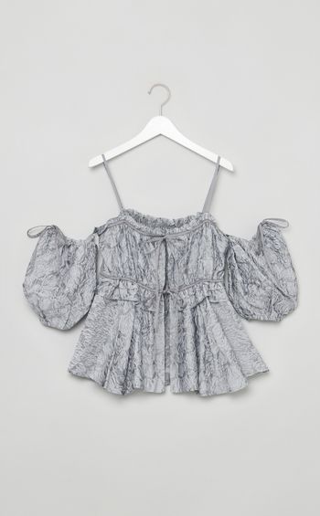 ジャガードマルチウェイブラウス