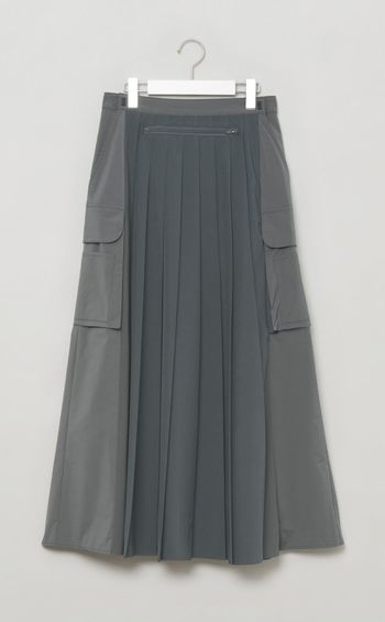 2wayマルチポケットプリーツスカート