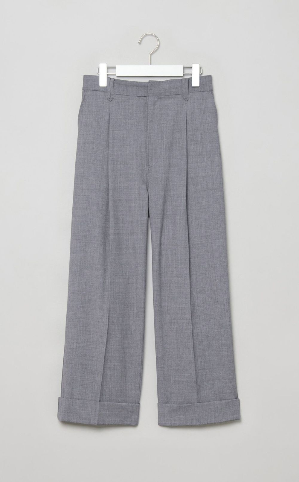 コットンタックフルレングスパンツ