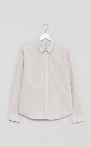 ライティングロゴストライプシャツ