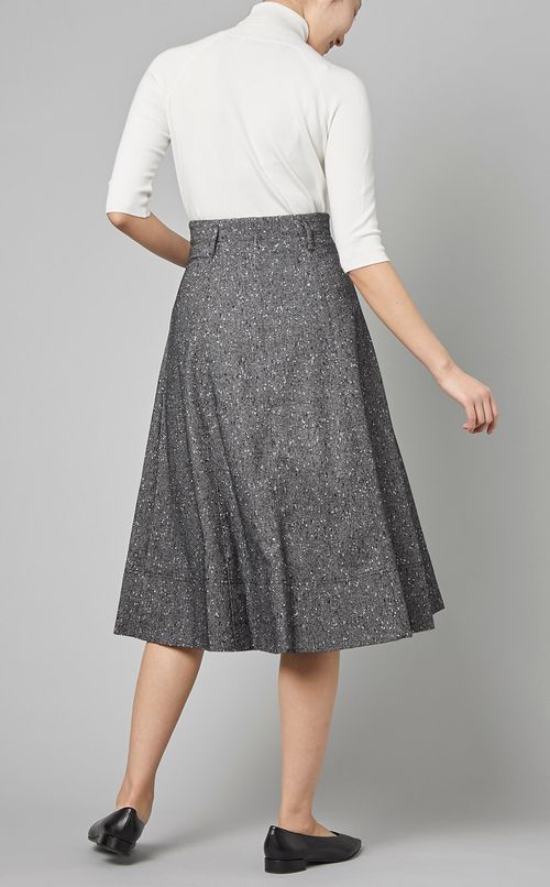 ボックスプリーツスカート