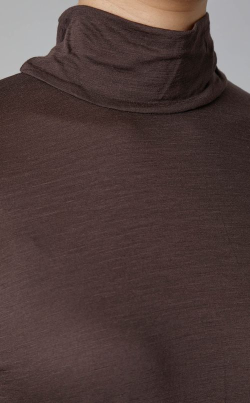 バックボウタイウールワンピース