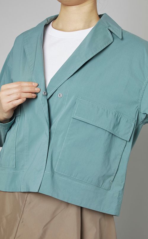 ビッグポケットスペンサーシャツ