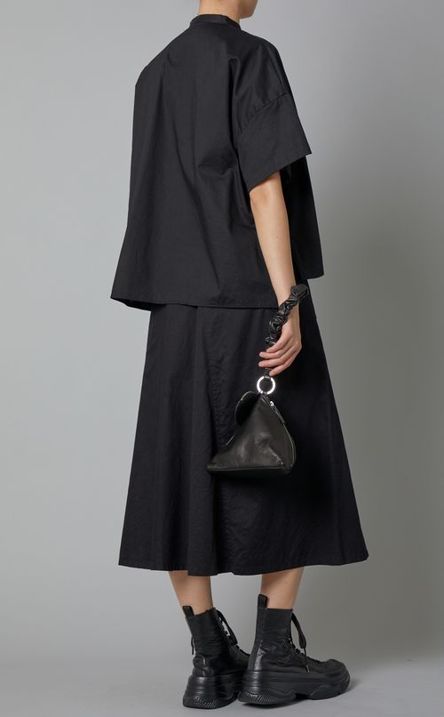 ハーフスリーブボックスシャツ