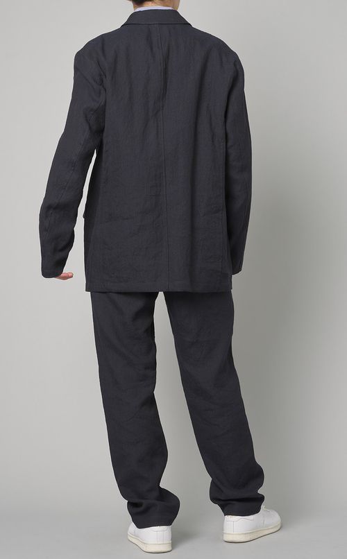 リネンコットンテーラードジャケット