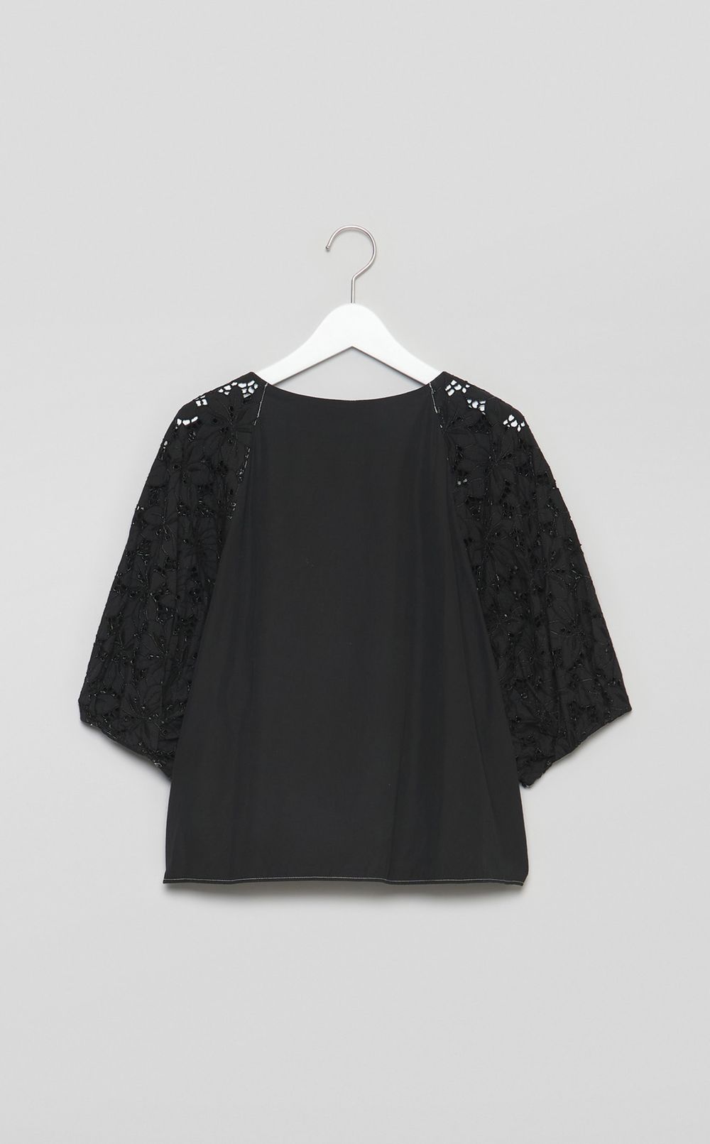 【reADdress】レースバルーンスリーブブラウス