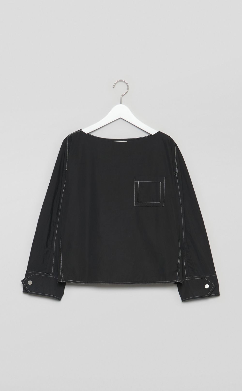 【reADdress】ボートネックプルオーバーシャツ