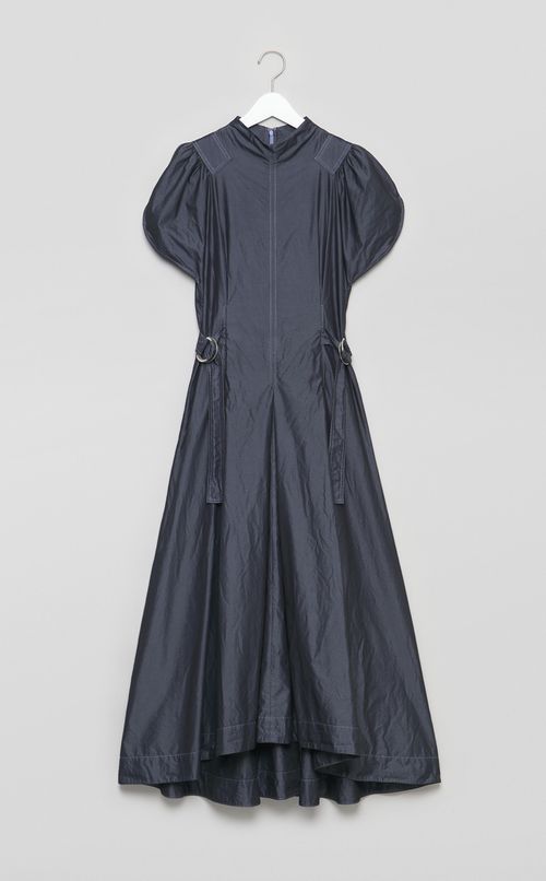 【reADdress】ギャザースリーブサイドタイワンピース