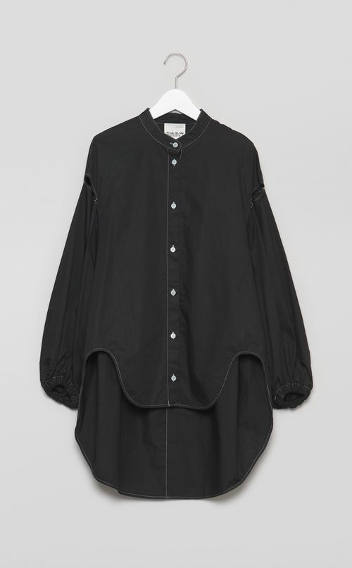 【reADdress】パフスリーブコクーンシャツ