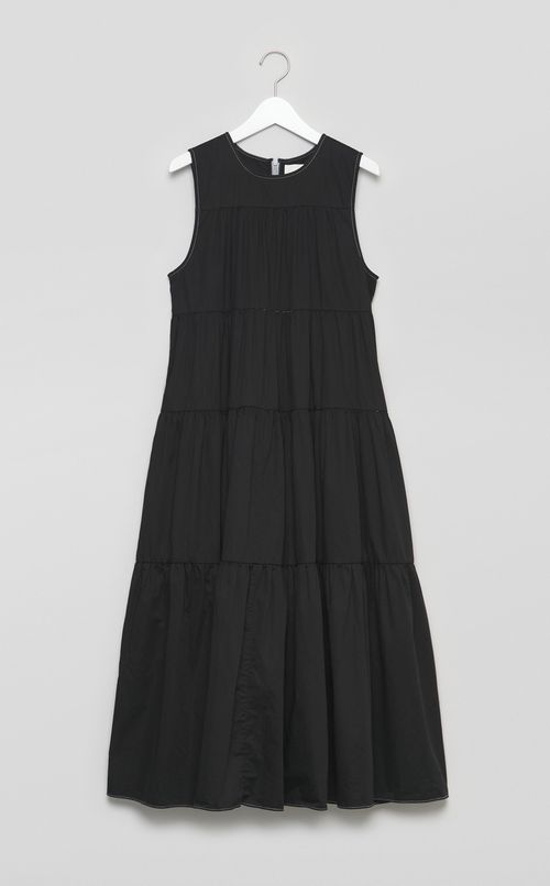 【reADdress】ノースリーブティアードワンピース