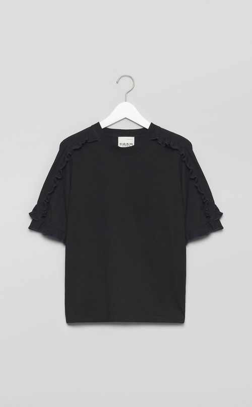 【reADdress】フリルジャージプルオーバー