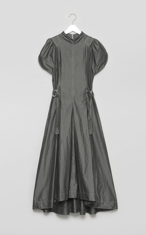 【reADdress】ギャザースリーブサイドタイワンピース