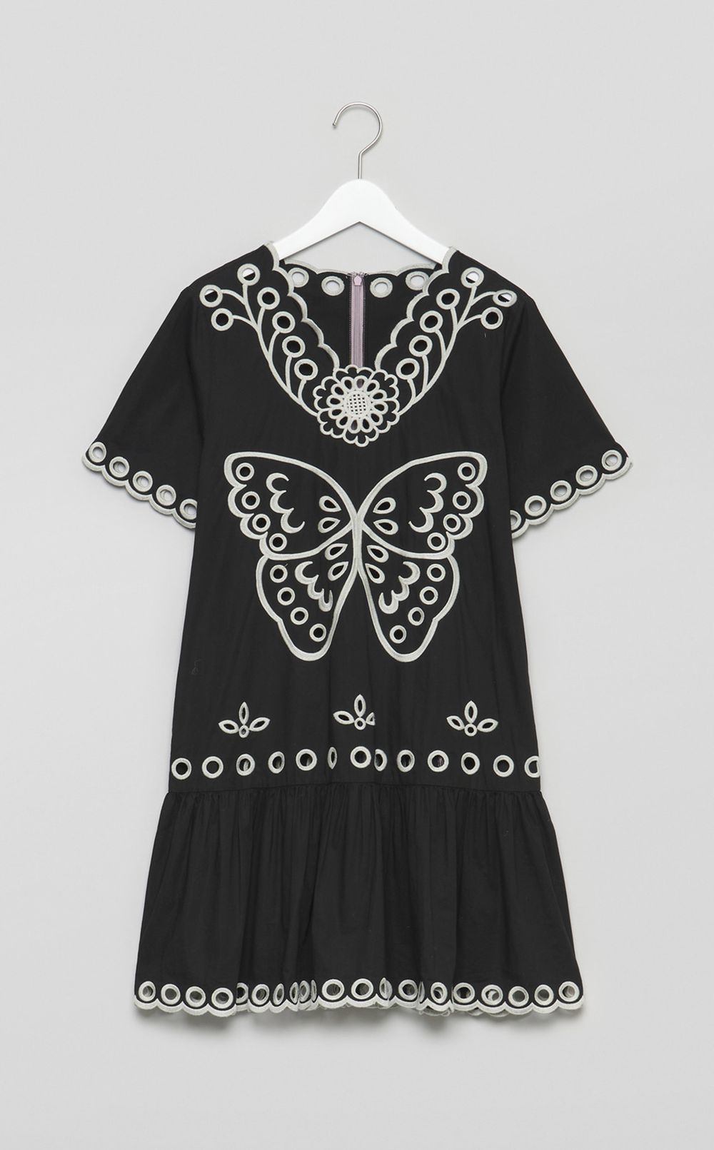 【reADdress】カット刺繍ロングプルオーバー