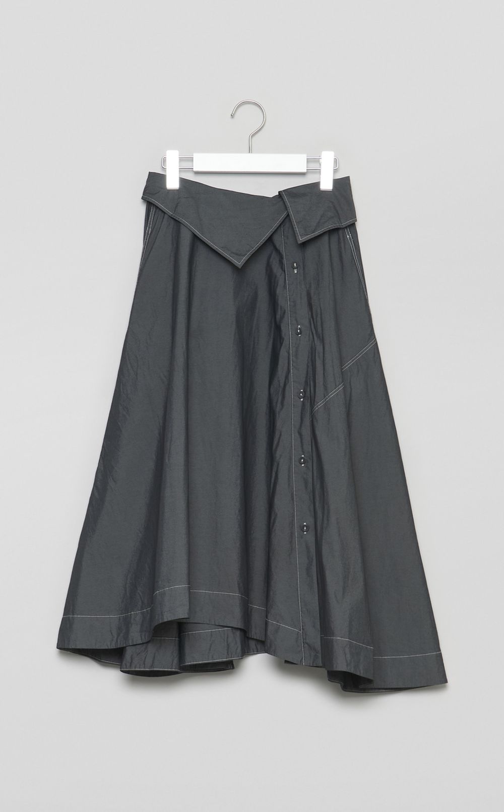 【reADdress】コットンポプリンミディスカート