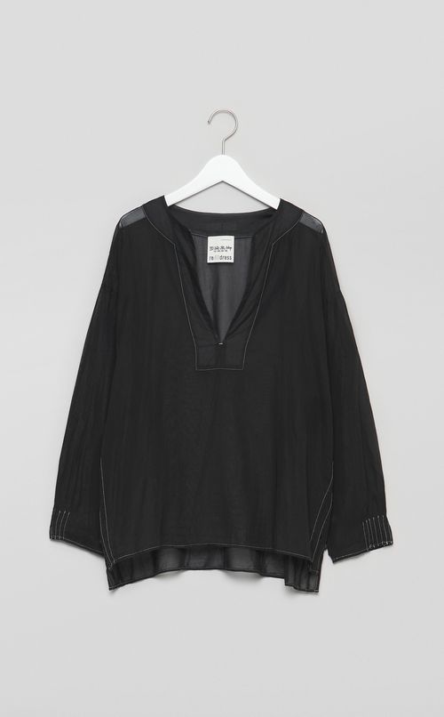 【reADdress】コットンVネックプルオーバー