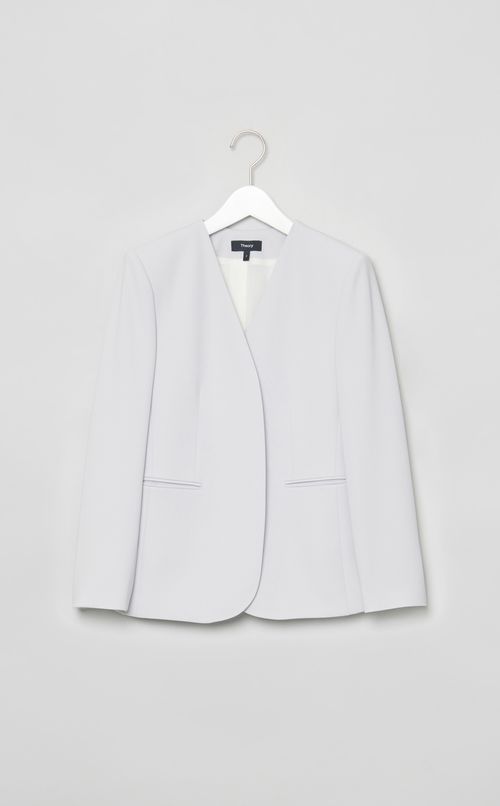 アドミラルクレープノーカラージャケット