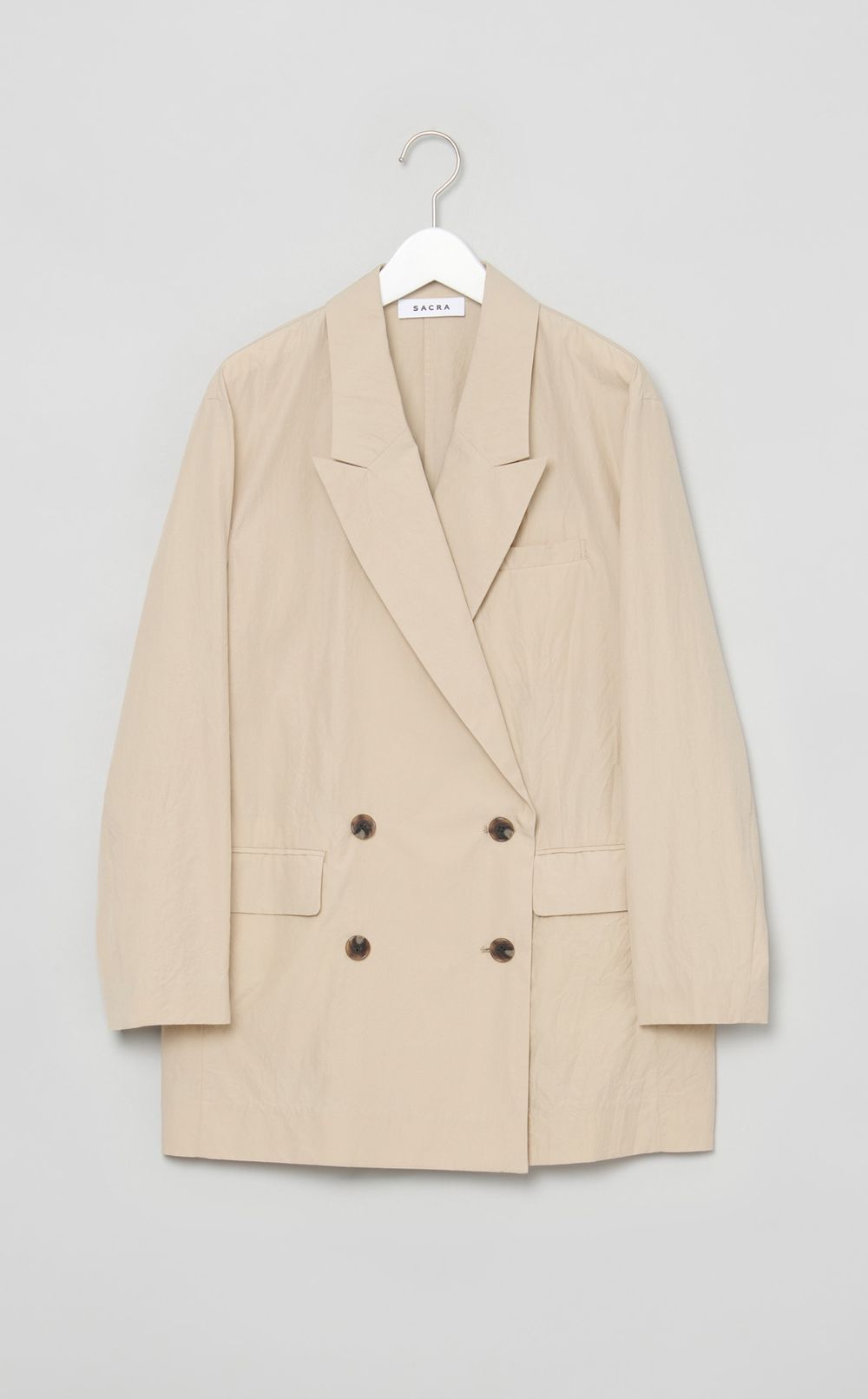 コットンダブルブレストジャケット