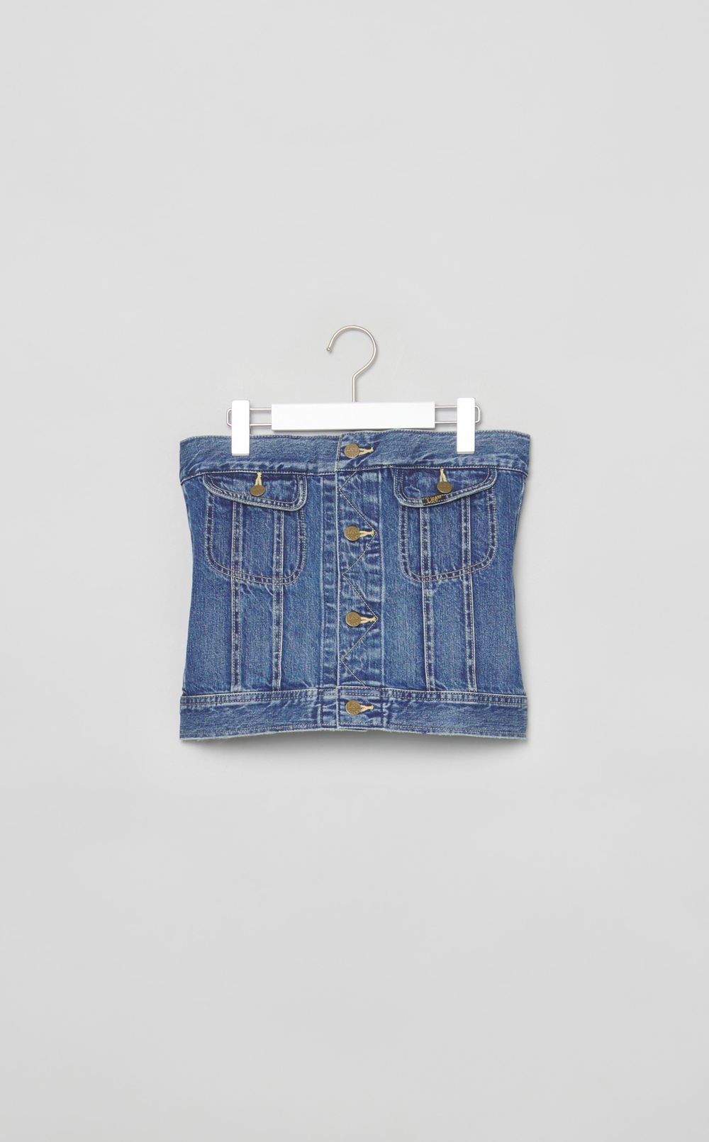 Leeコラボデニムビスチェ