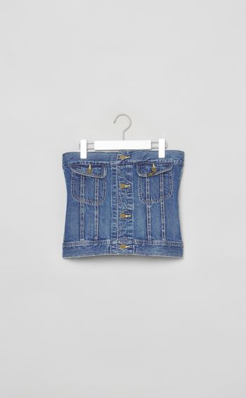 Leeコラボデニムビスチェ