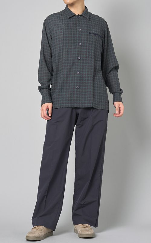 クロスタータンオープンシャツ