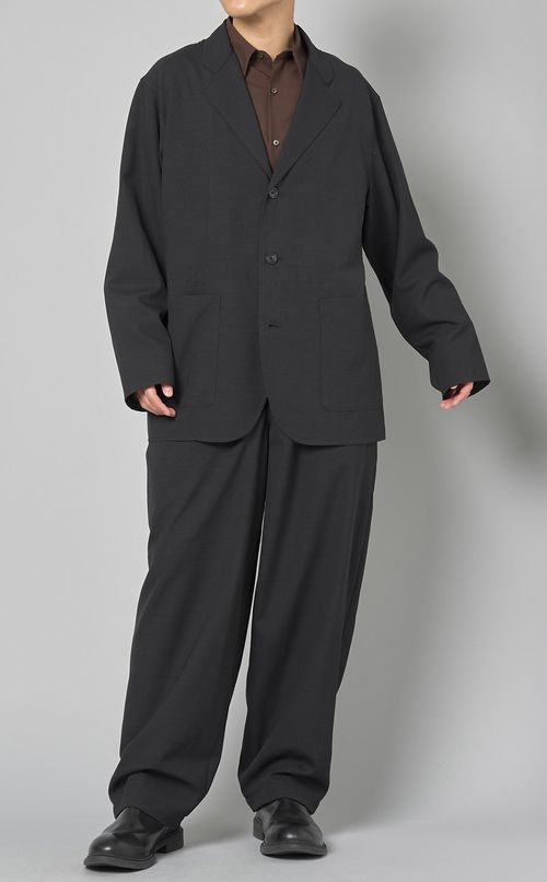 サマーウールコンフォートフィットシャツ