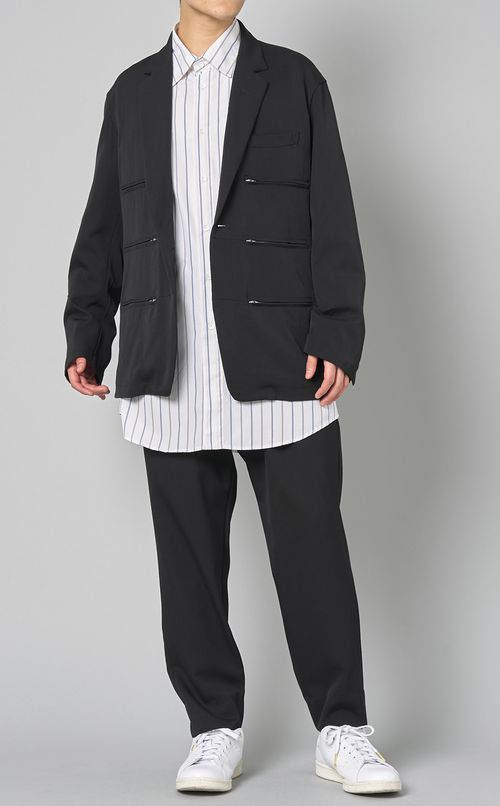 ストライプビッグシルエットシャツ