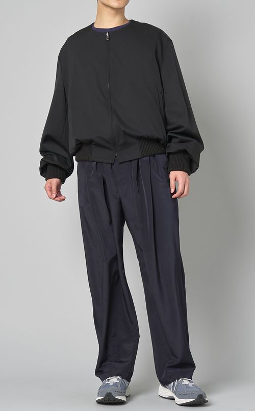 ウールギャバジンブルゾン