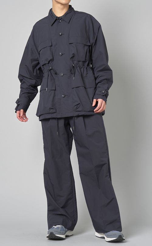 ペーパータッチフェザーブルゾン