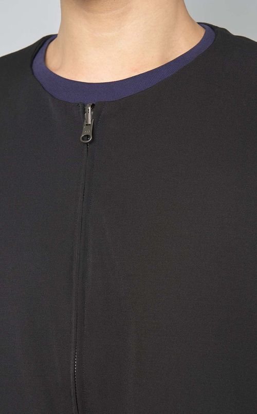 ウールギャバジンブルゾン