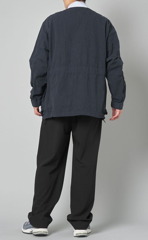 ノーカラーファティーグジャケット