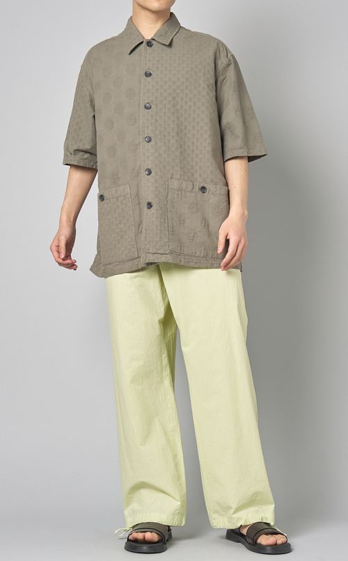 ジャカードショートスリーブシャツ