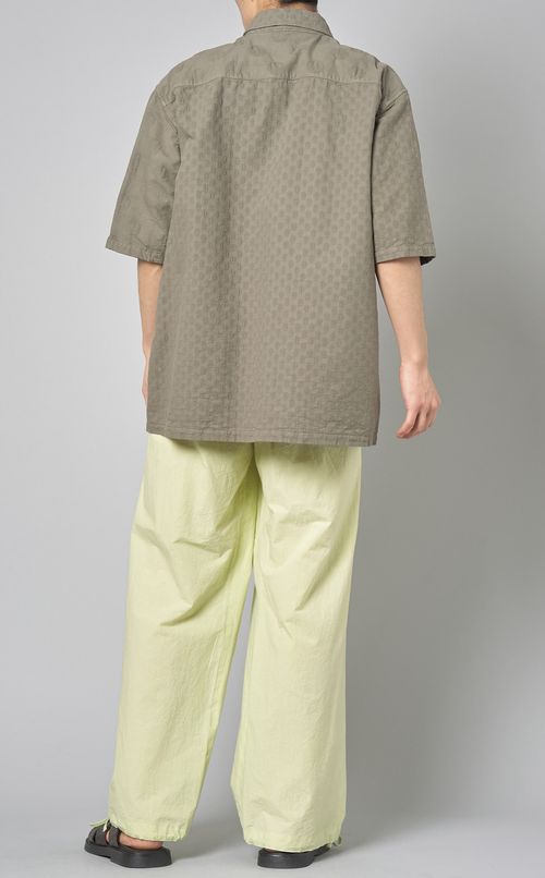 ジャカードショートスリーブシャツ