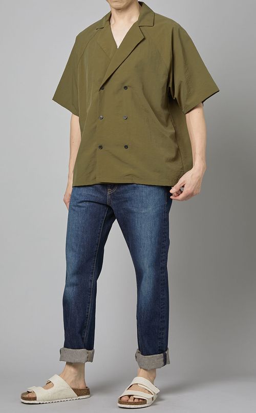 ナイロンダブルシャツ