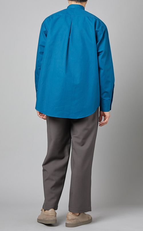 バンドカラーシャツ