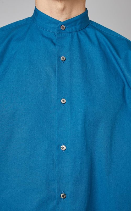 バンドカラーシャツ