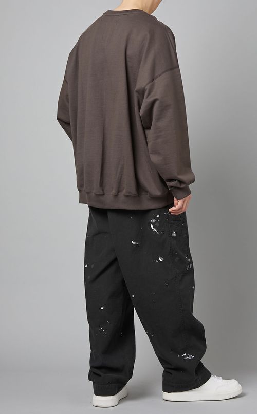 クルーネックスウェット